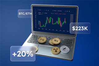 Tecnologia del sistema di trading automatizzato con IA visualizzata su Risparmezza